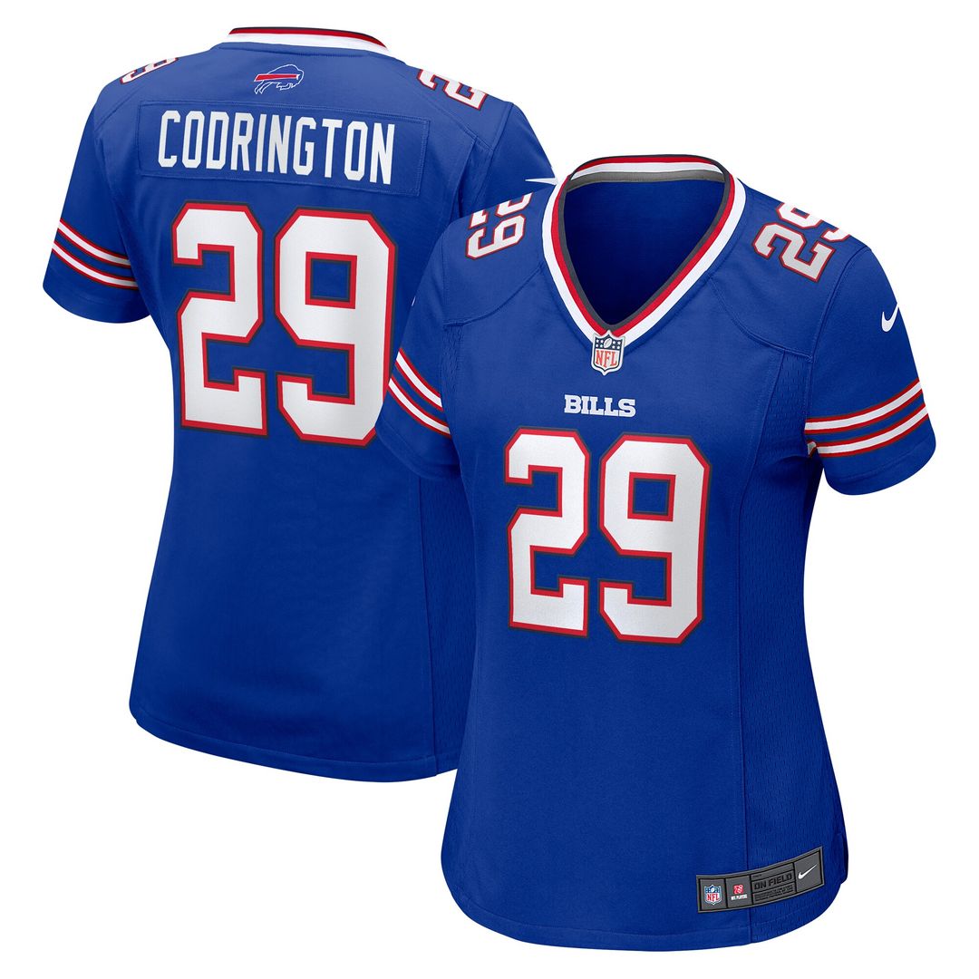 Brandon Codrington Buffalo Bills Nike Women's Game Jersey - Royal Official NFL Team Apparel Football Fan Gear