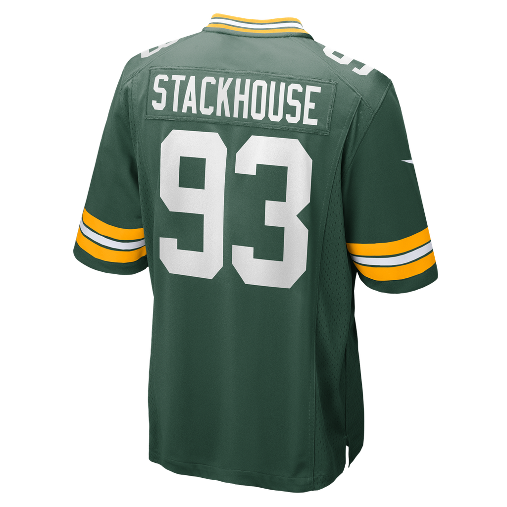 Nazir Stackhouse Green Bay Packers Nike Team Game Jersey - Green Official NFL Team Apparel Football Fan Gear