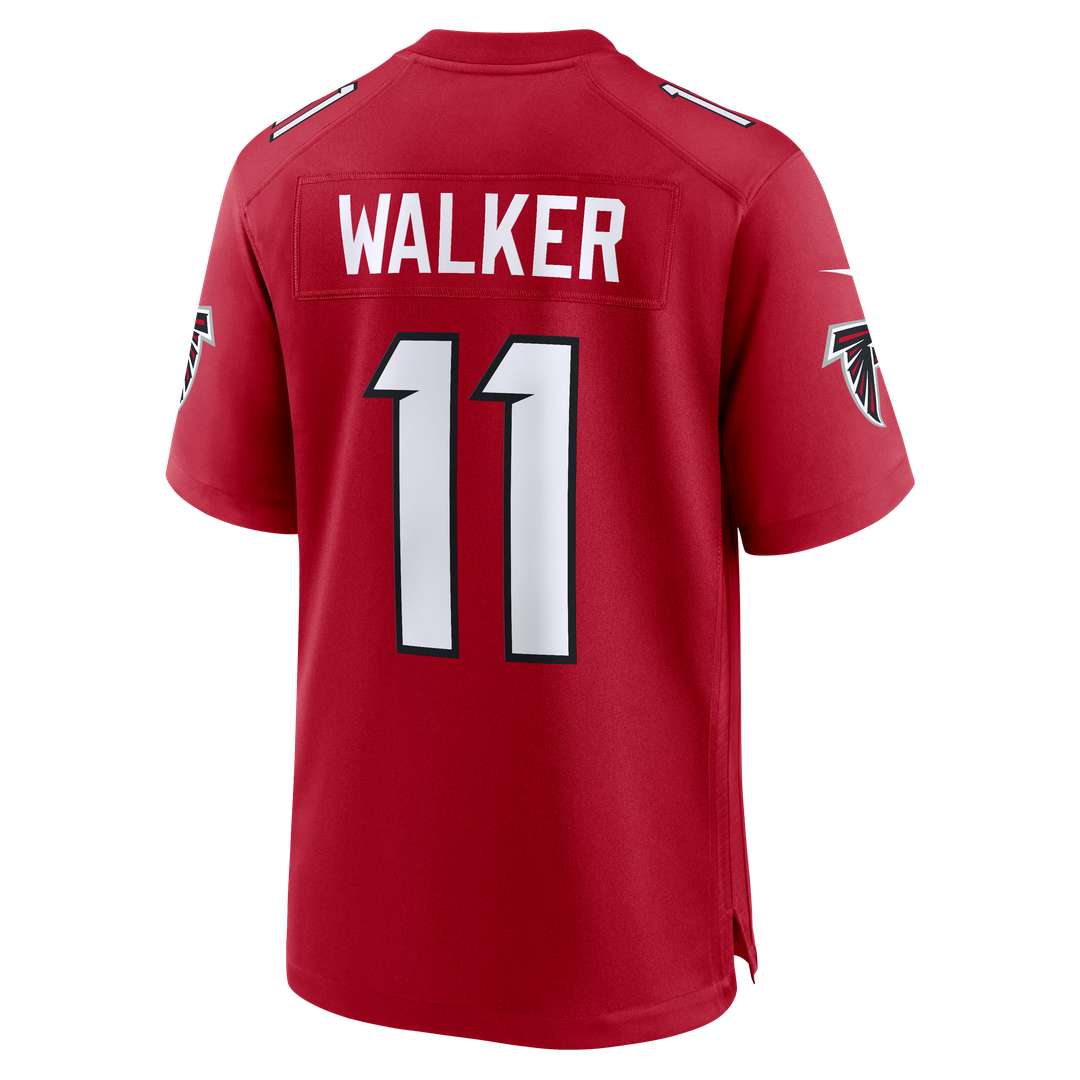 Jalon Walker Atlanta Falcons Nike Game Jersey - Red Official NFL Team Apparel Football Fan Gear
