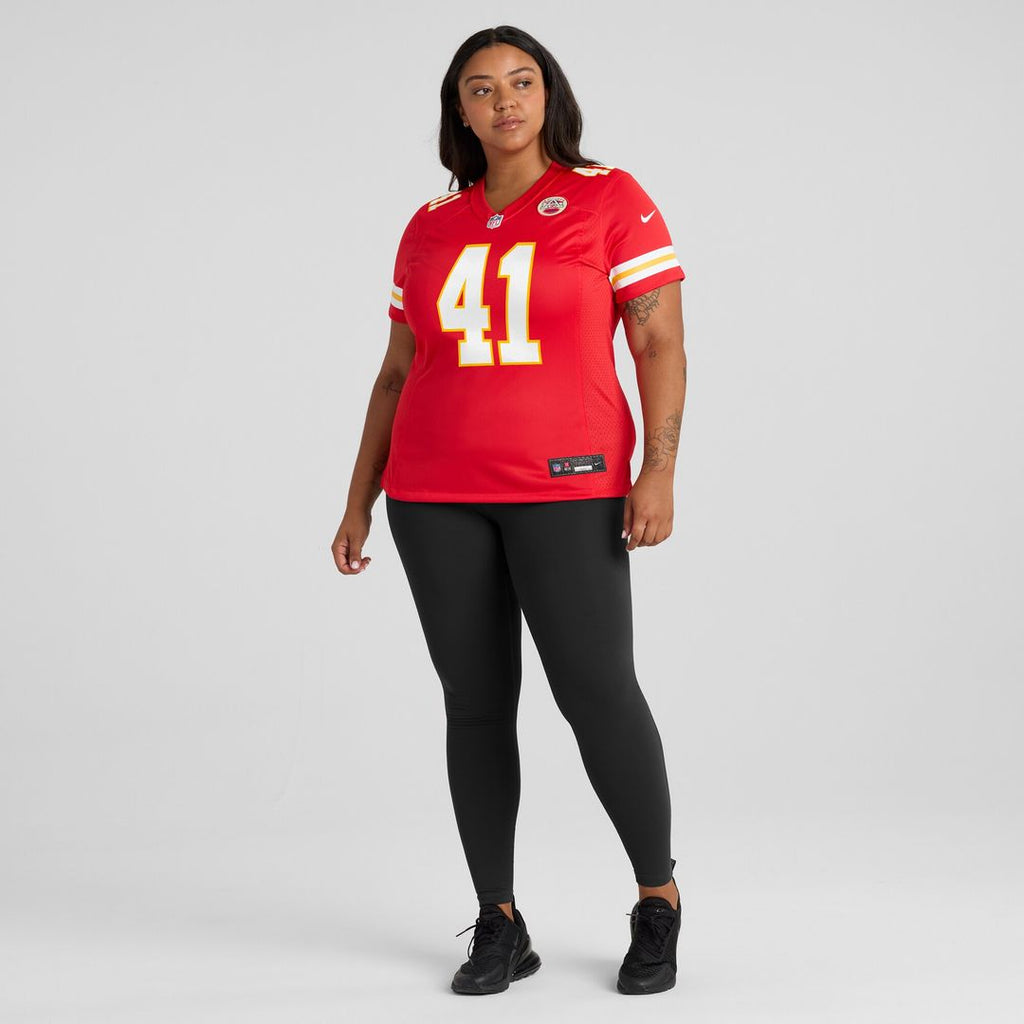 James Winchester Kansas City Chiefs Nike Women's Game Jersey - Red Official NFL Team Apparel Football Fan Gear