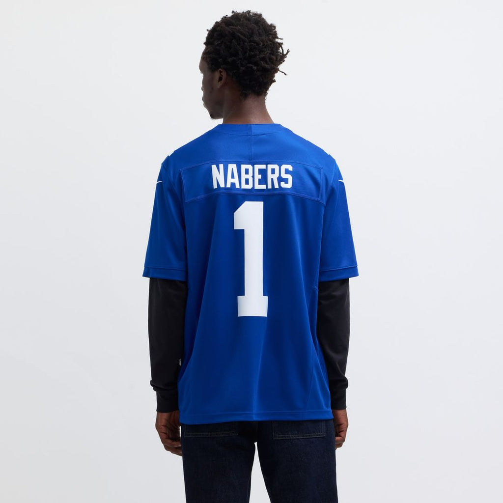 Malik Nabers New York Giants Nike Vapor F.U.S.E. Limited Jersey - Royal Official NFL Team Apparel Football Fan Gear