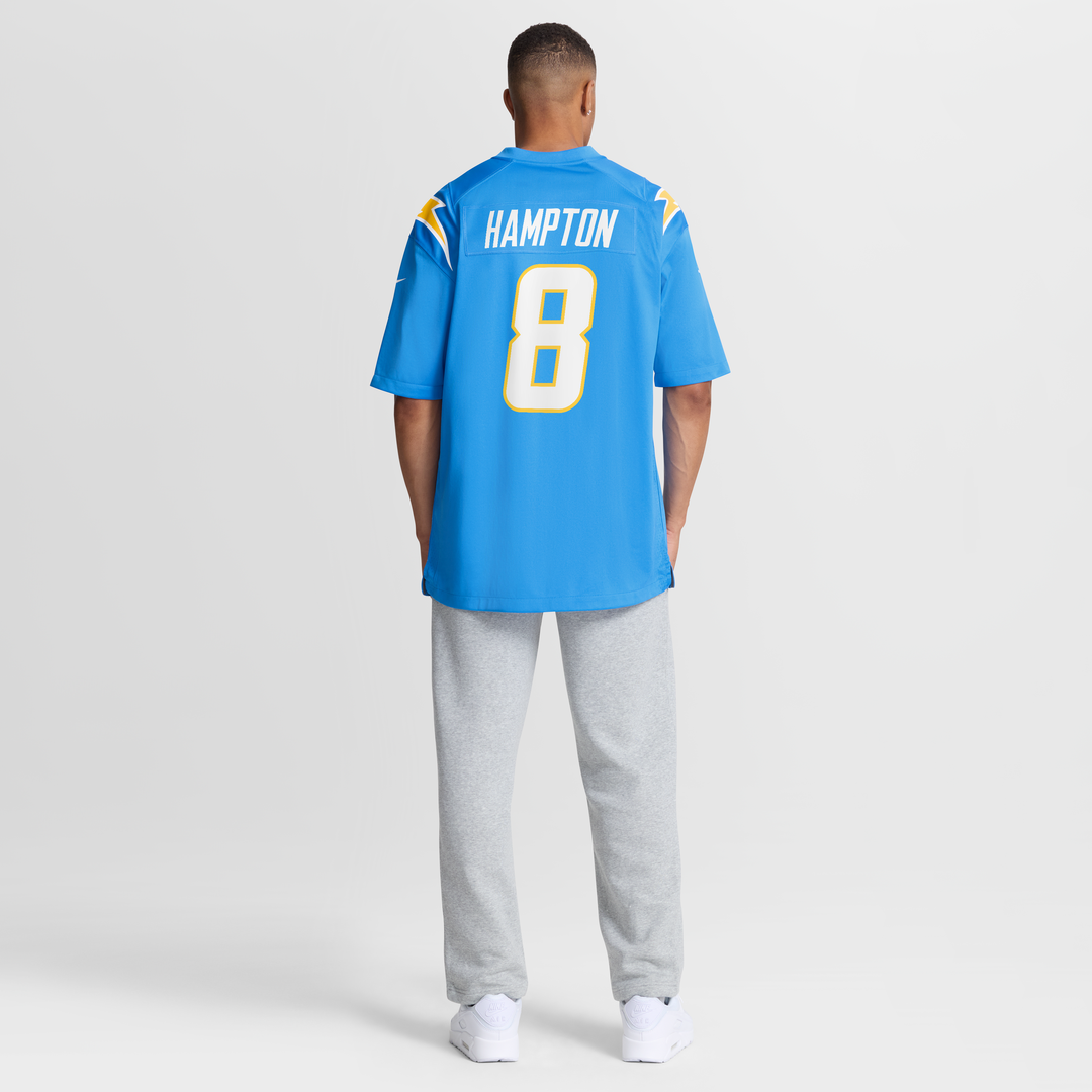 Omarion Hampton Los Angeles Chargers Nike Alternate Super Chargers Game Player Jersey - Navy Official NFL Team Apparel Football Fan Gear
