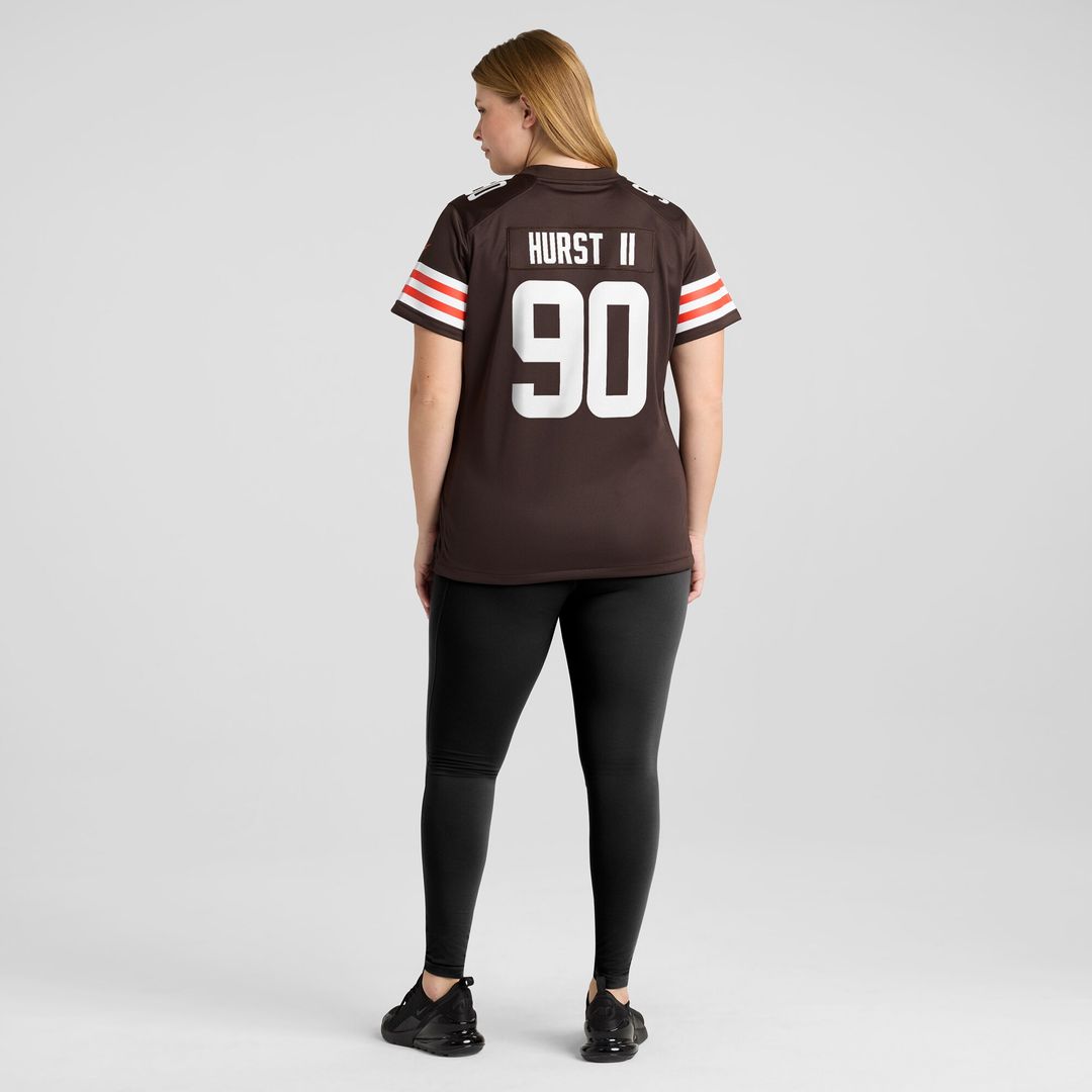 Maurice Hurst II Cleveland Browns Nike Women's Game Jersey - Brown Official NFL Team Apparel Football Fan Gear