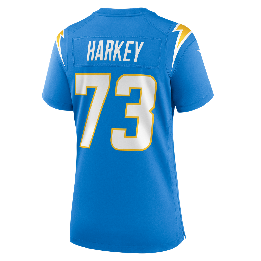 Alex Harkey Los Angeles Chargers Nike Women's Team Game Jersey - Powder Blue Official NFL Team Apparel Football Fan Gear