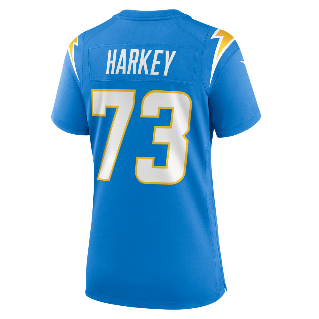 Alex Harkey Los Angeles Chargers Nike Women's Team Game Jersey - Powder Blue Official NFL Team Apparel Football Fan Gear