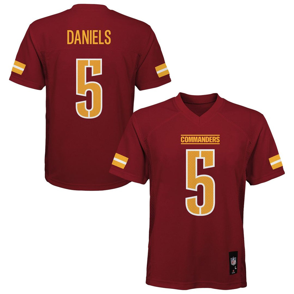 Jayden Daniels Washington Commanders Outerstuff Preschool Replica Player Jersey - Burgundy Official NFL Team Apparel Football Fan Gear