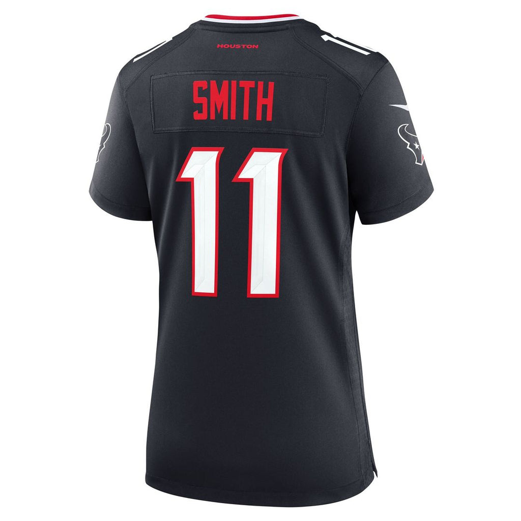 Tremon Smith Houston Texans Nike Women's Team Game Jersey - Navy Official NFL Team Apparel Football Fan Gear