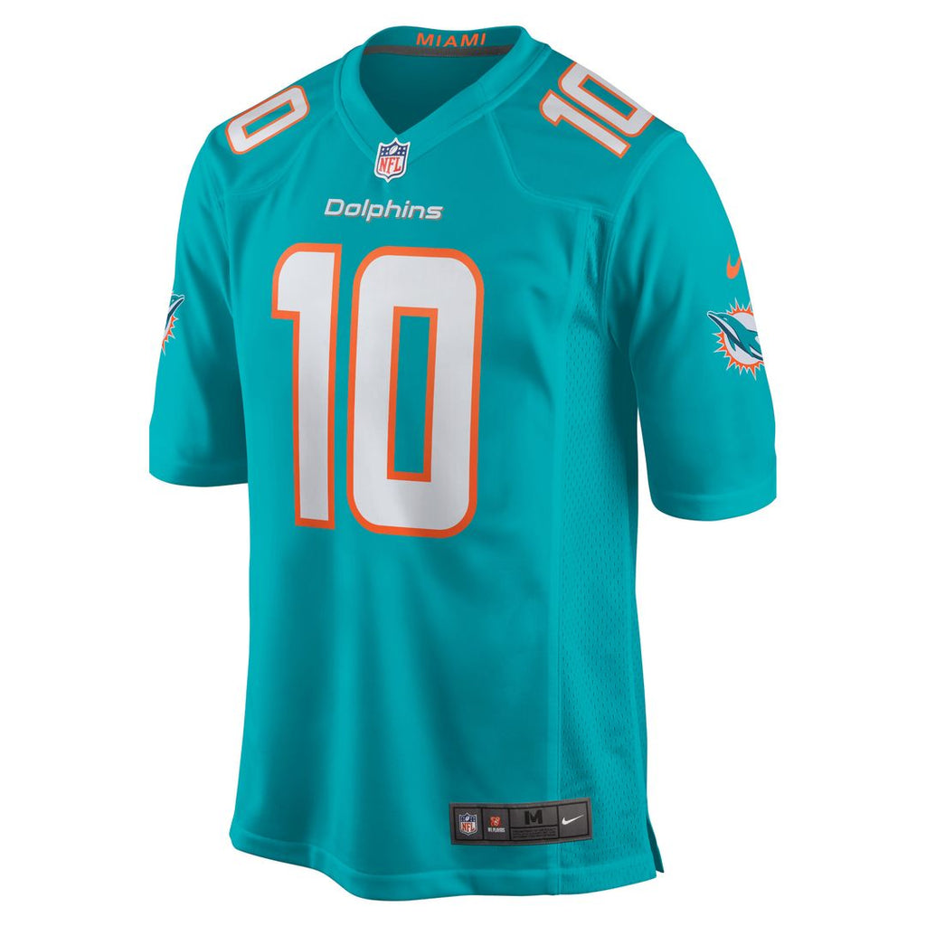 Tyreek Hill Miami Dolphins Nike Game Jersey - Aqua Official NFL Team Apparel Football Fan Gear