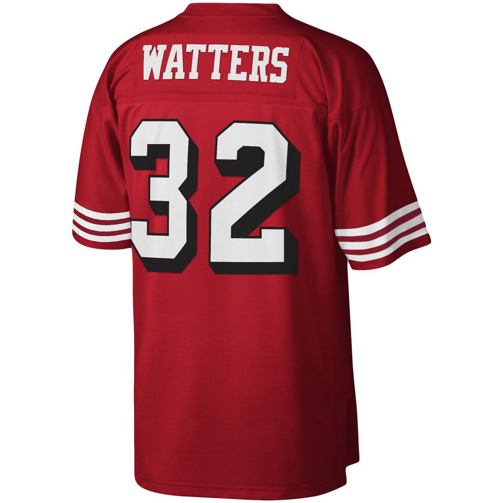 Ricky Watters San Francisco 49ers Mitchell & Ness Legacy Replica Jersey - White Official NFL Team Apparel Football Fan Gear