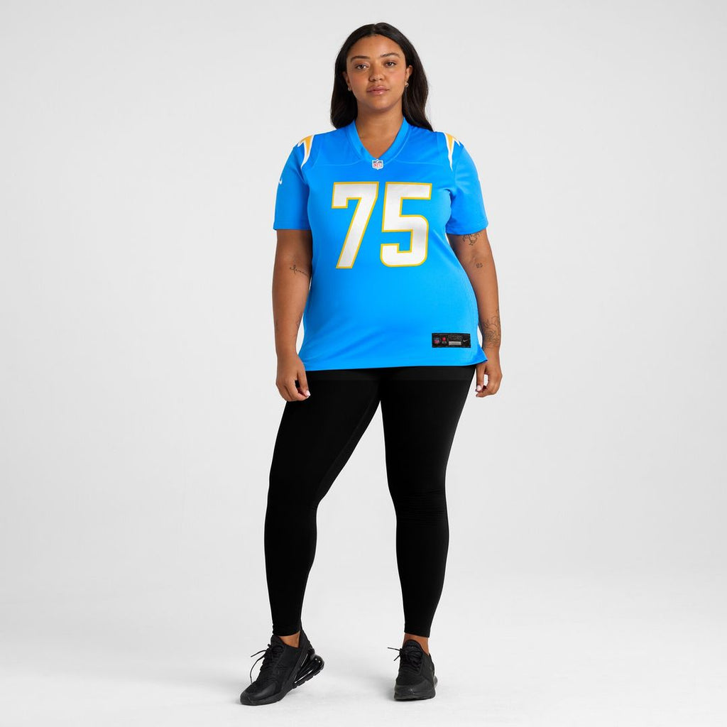 Bradley Bozeman Los Angeles Chargers Nike Women's Game Jersey - Powder Blue Official NFL Team Apparel Football Fan Gear