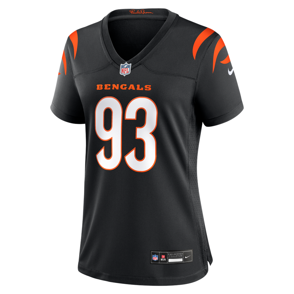 Jonathan Allen Cincinnati Bengals Nike Women's Team Game Jersey - Black Official NFL Team Apparel Football Fan Gear
