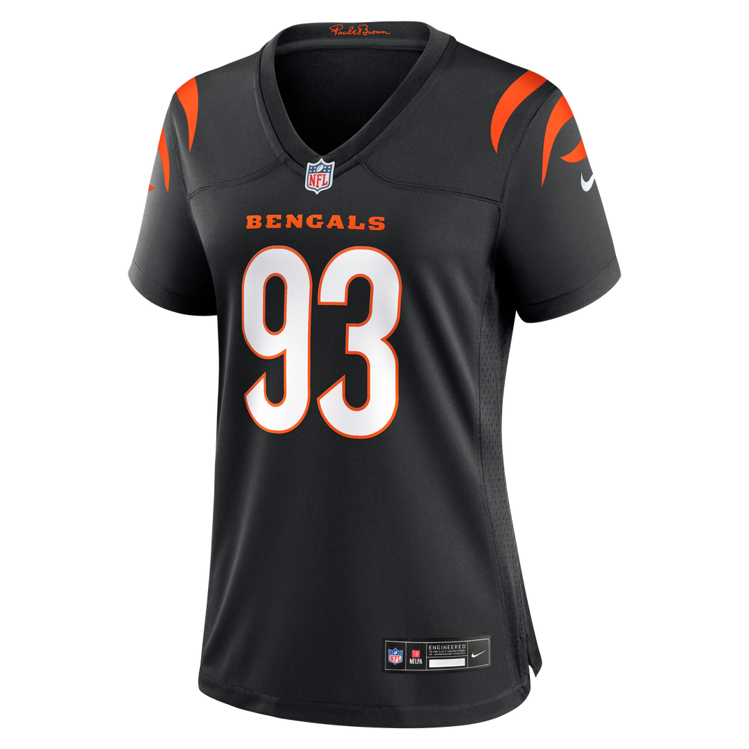 Jonathan Allen Cincinnati Bengals Nike Women's Team Game Jersey - Black Official NFL Team Apparel Football Fan Gear