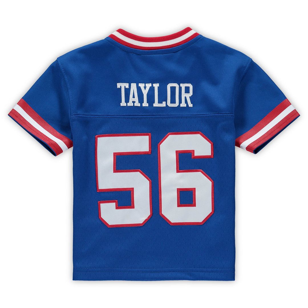 Lawrence Taylor New York Giants Mitchell & Ness Infant 1986 Retired Legacy Jersey - Royal Official NFL Team Apparel Football Fan Gear