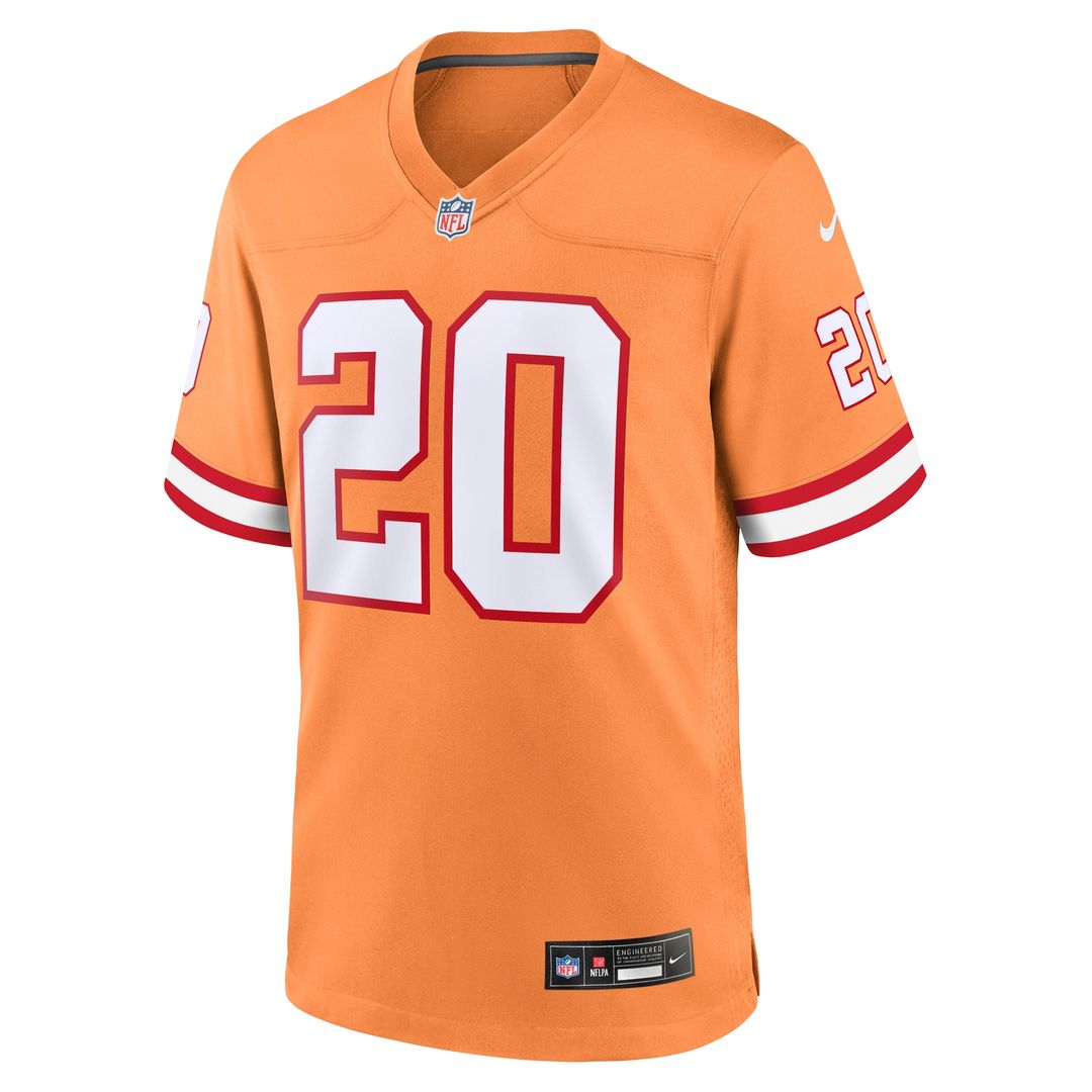 Ronde Barber Tampa Bay Buccaneers Nike Retired Player Alternate Game Jersey - Orange Official NFL Team Apparel Football Fan Gear