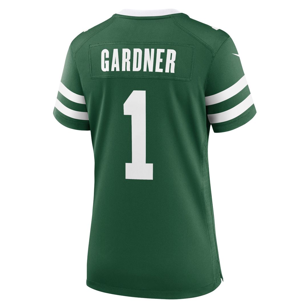 Ahmad Sauce Gardner New York Jets Nike Women's Game Jersey - Legacy Green Official NFL Team Apparel Football Fan Gear