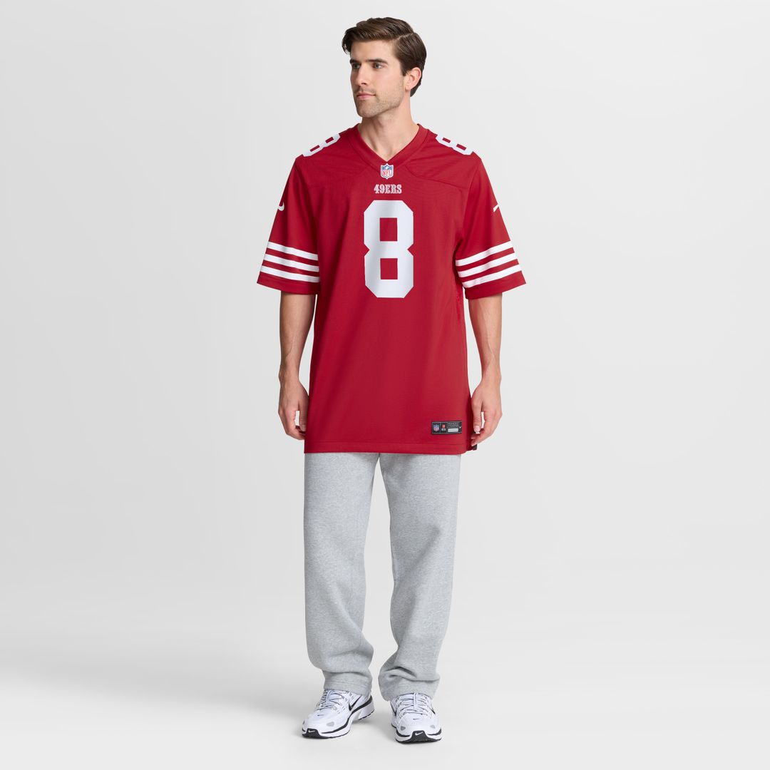 Steve Young San Francisco 49ers Nike Retired Player Game Jersey - Scarlet Official NFL Team Apparel Football Fan Gear