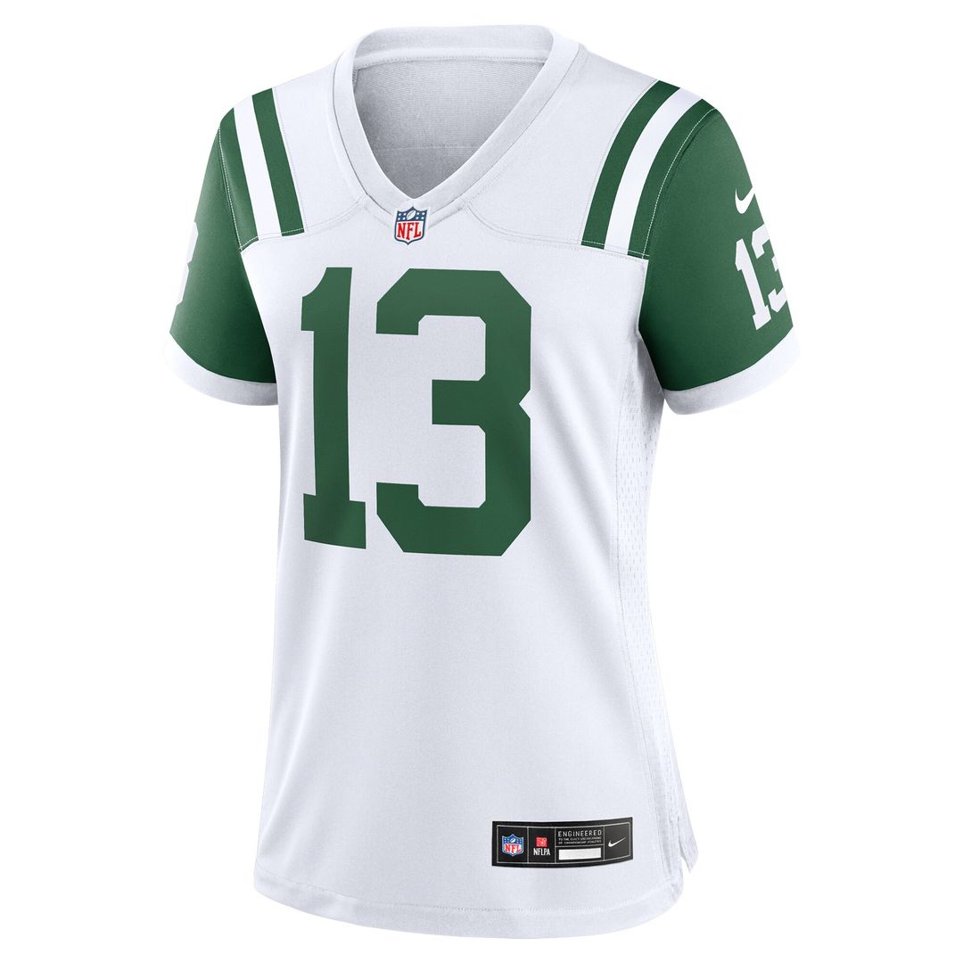 Don Maynard New York Jets Nike Women's Classic Alternate Retired Player Game Jersey - White Official NFL Team Apparel Football Fan Gear