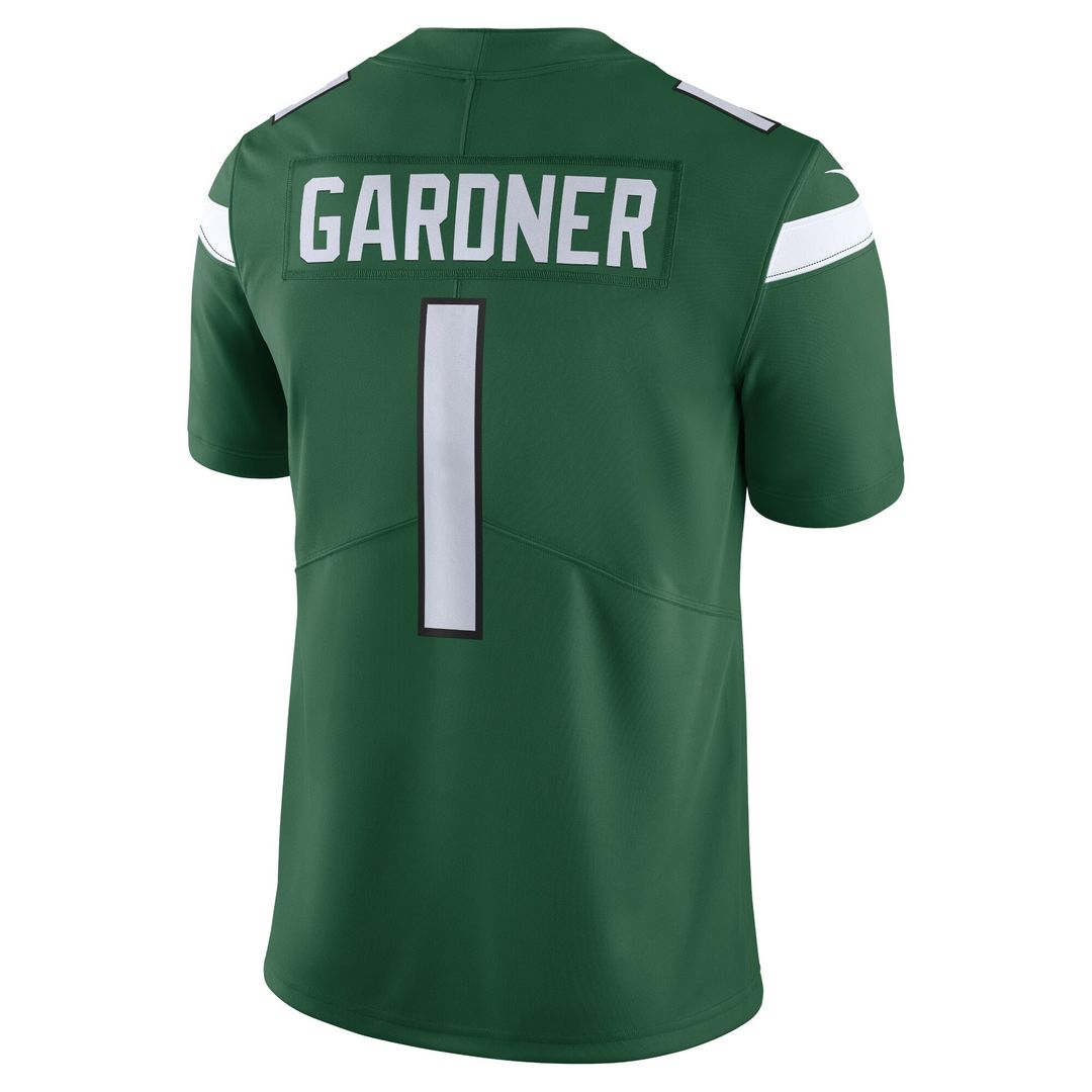 Ahmad Sauce Gardner New York Jets Nike Vapor Untouchable Limited Jersey - Gotham Green Official NFL Team Apparel Football Fan Gear