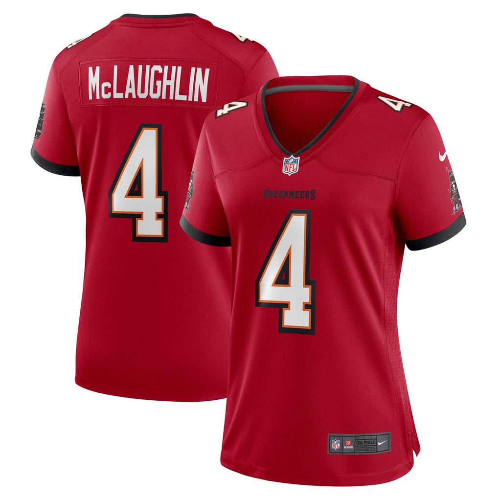 Chase McLaughlin Tampa Bay Buccaneers Nike Women's Game Player Jersey - Red Official NFL Team Apparel Football Fan Gear