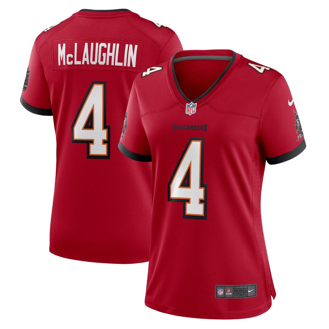 Chase McLaughlin Tampa Bay Buccaneers Nike Women's Game Player Jersey - Red Official NFL Team Apparel Football Fan Gear