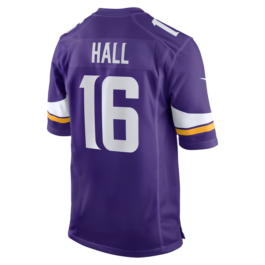 Jaren Hall Minnesota Vikings Nike Game Jersey - Purple Official NFL Team Apparel Football Fan Gear