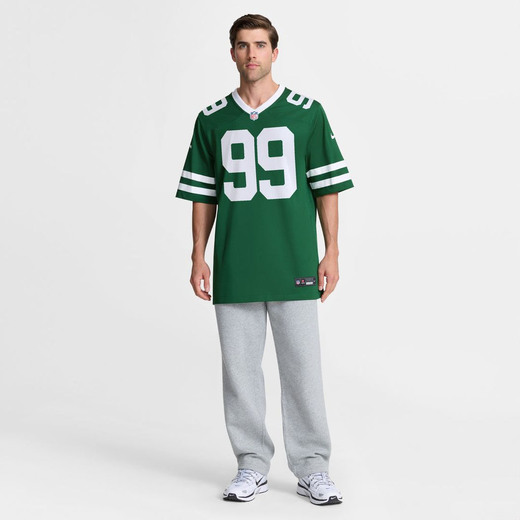 T'Vondre Sweat New York Jets Nike Team Game Jersey - Legacy Green Official NFL Team Apparel Football Fan Gear