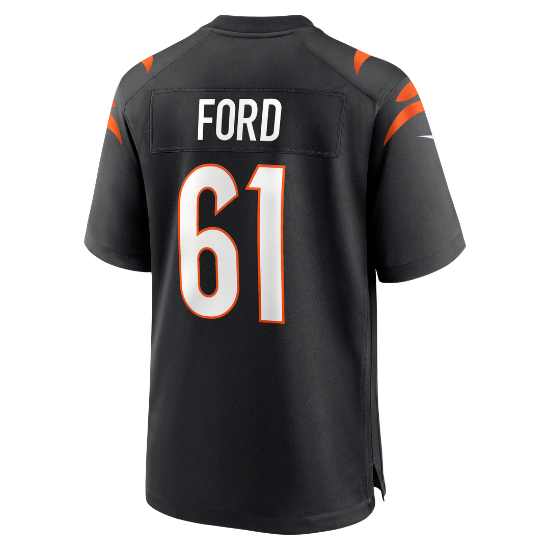 Cody Ford Cincinnati Bengals Nike Game Jersey - Black Official NFL Team Apparel Football Fan Gear