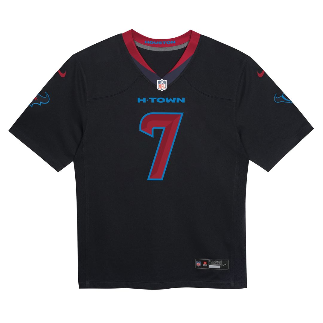 C.J. Stroud Houston Texans Nike Preschool Alternate Player Game Jersey - Navy Official NFL Team Apparel Football Fan Gear