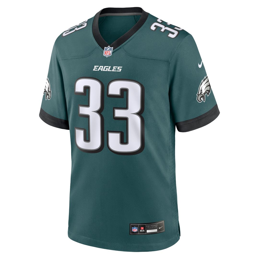 Cooper DeJean Philadelphia Eagles Nike Alternate Player Game Jersey - Black Official NFL Team Apparel Football Fan Gear