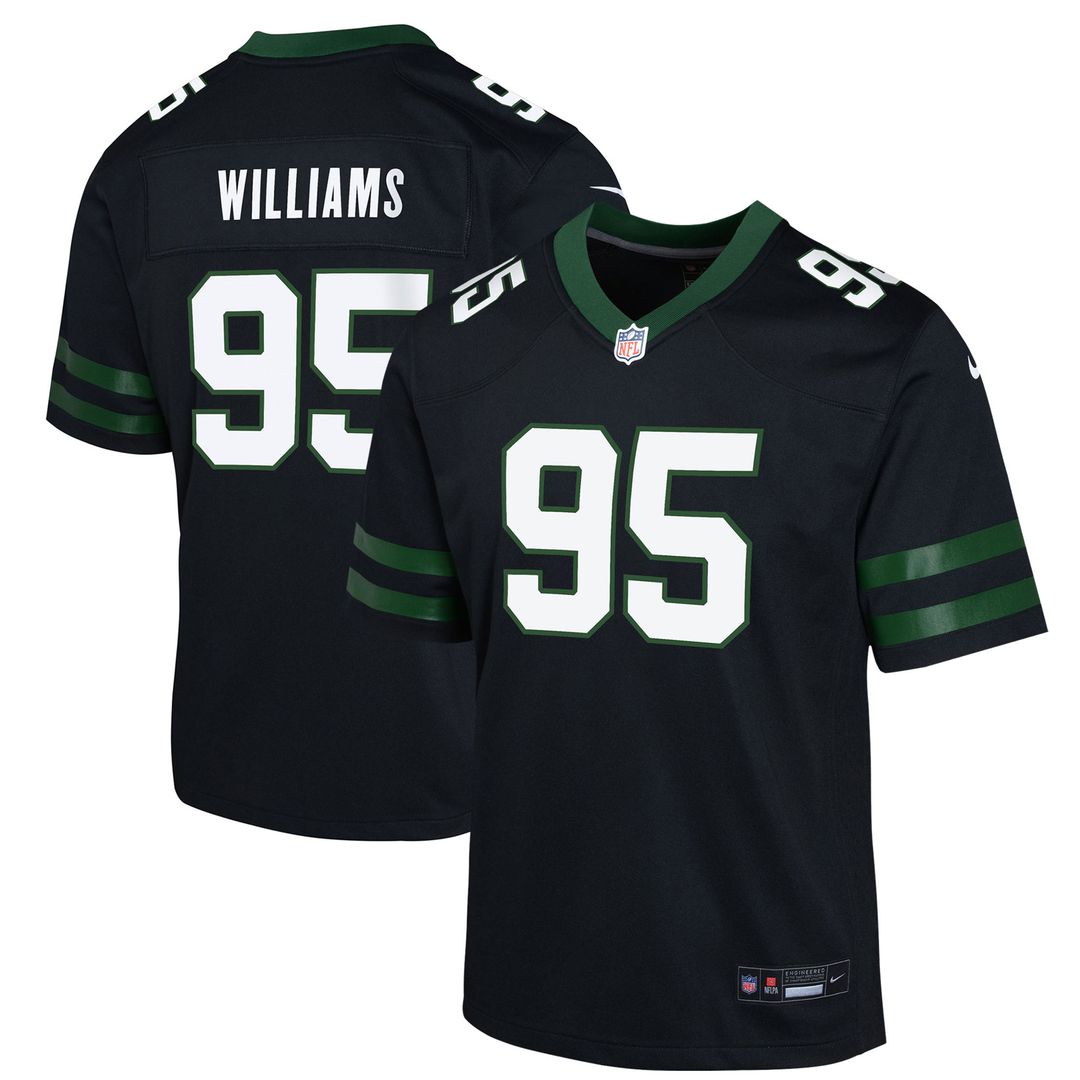 Quinnen Williams New York Jets Nike Youth Game Jersey - Green Official NFL Team Apparel Football Fan Gear