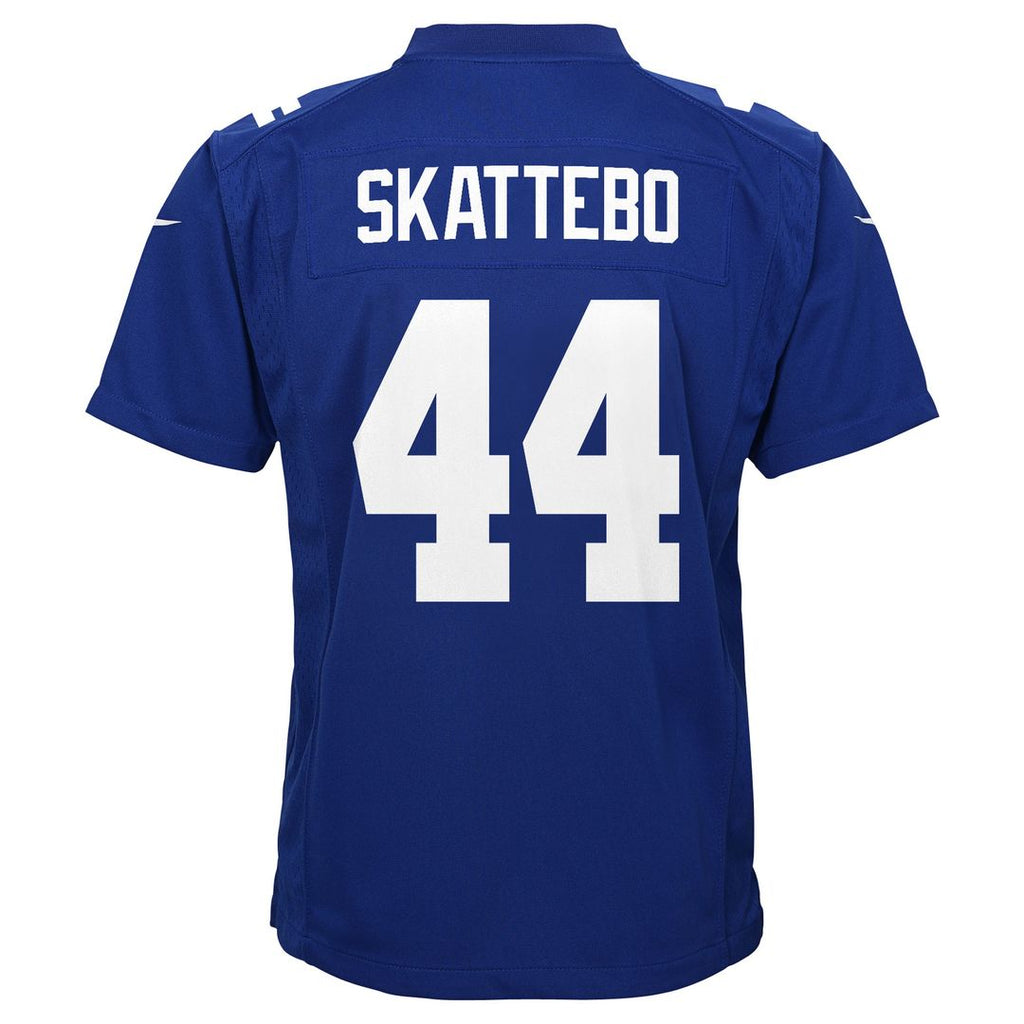 Cam Skattebo New York Giants Nike Youth Team Game Jersey - Royal Official NFL Team Apparel Football Fan Gear