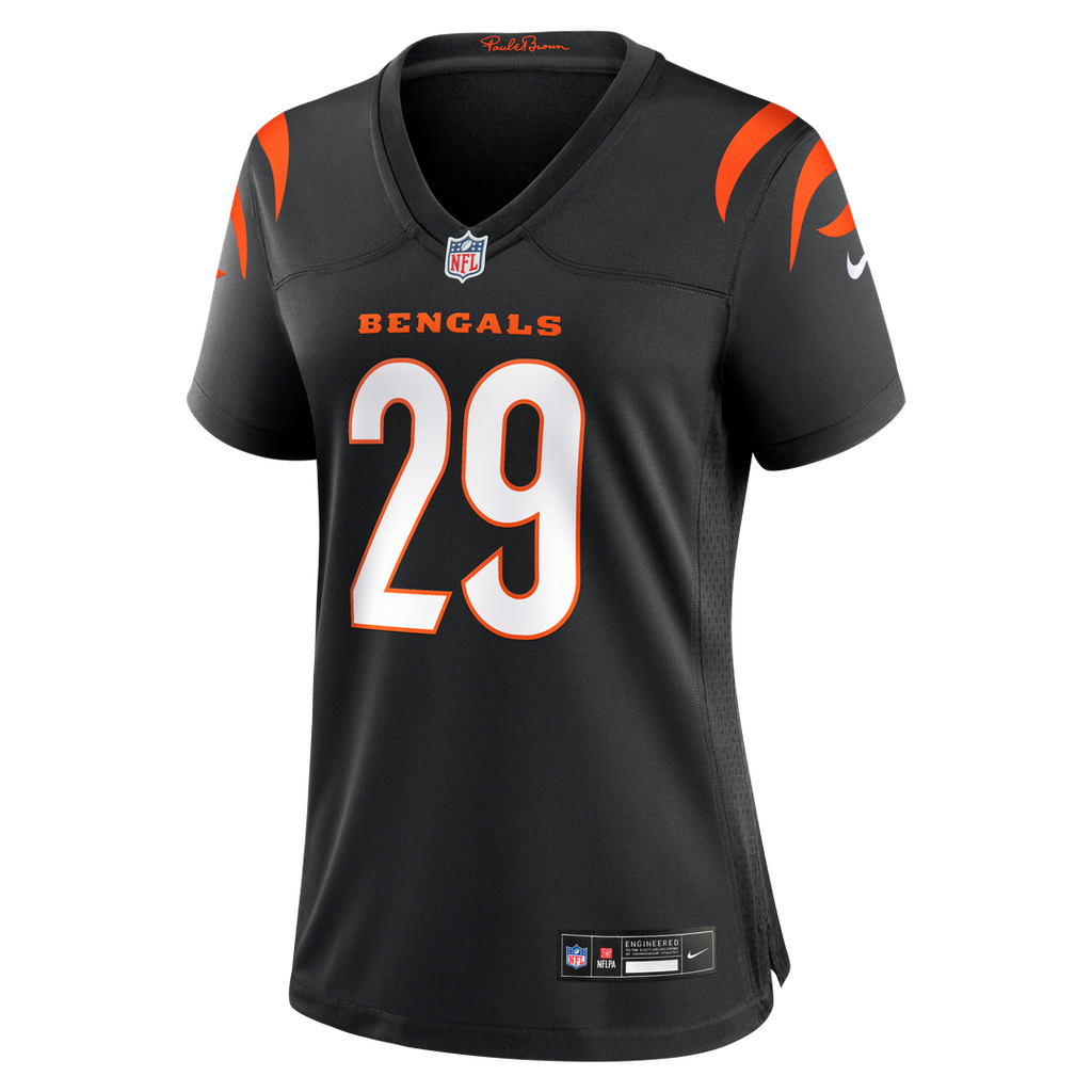 Kyle Dugger Cincinnati Bengals Nike Women's Team Game Jersey - Black Official NFL Team Apparel Football Fan Gear