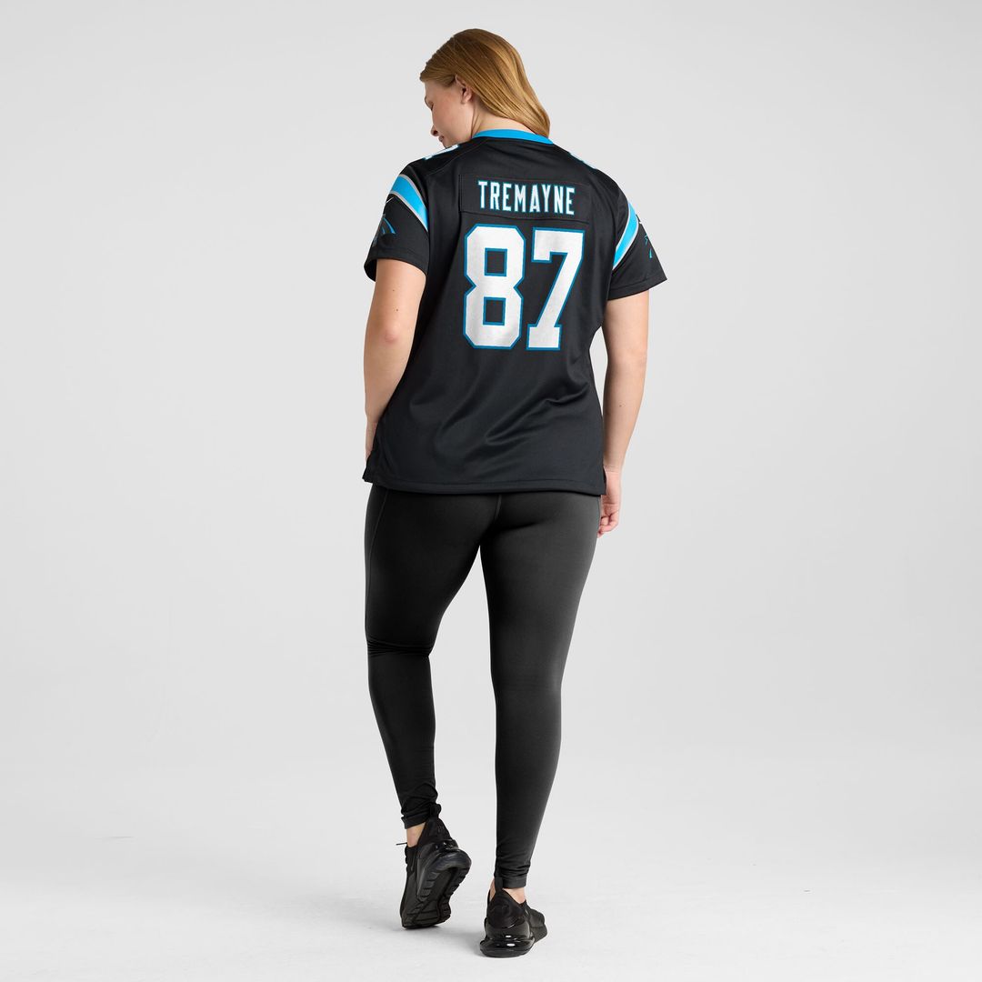 Brycen Tremayne Carolina Panthers Nike Women's Team Game Jersey - Black Official NFL Team Apparel Football Fan Gear