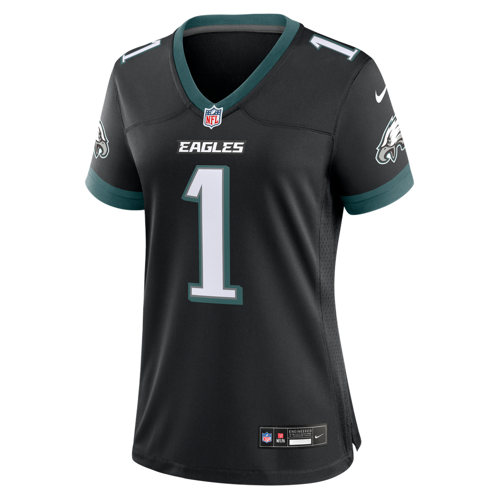 Jalen Hurts Philadelphia Eagles Nike Women's Team Game Jersey - Midnight Green Official NFL Team Apparel Football Fan Gear
