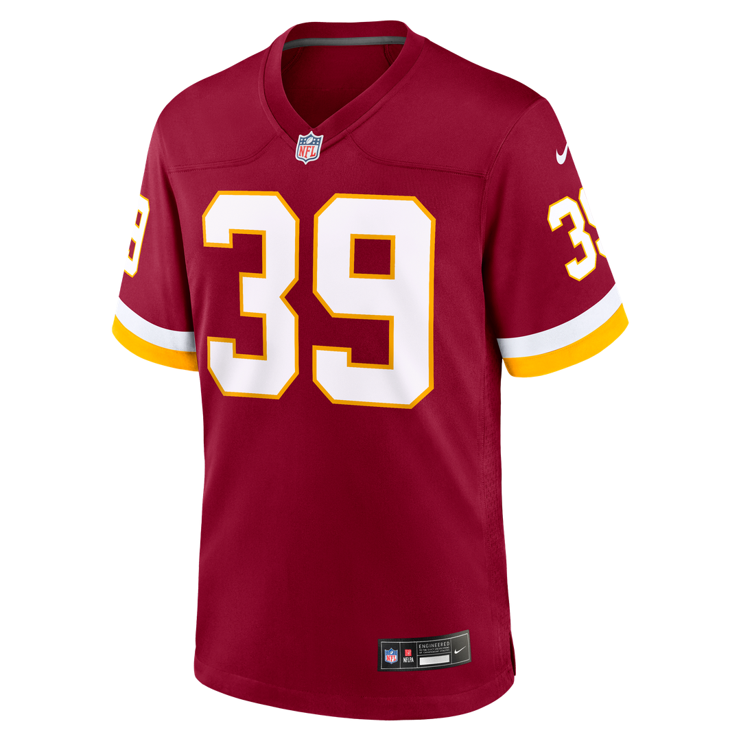 Jeremy Reaves Washington Commanders Nike Game Jersey - Burgundy Official NFL Team Apparel Football Fan Gear