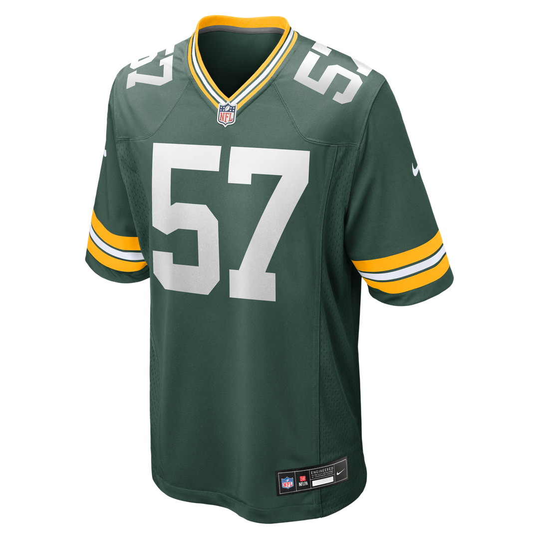 Brenton Cox Jr. Green Bay Packers Nike Game Jersey - Green Official NFL Team Apparel Football Fan Gear