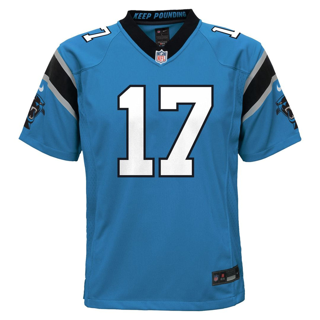 Xavier Legette Carolina Panthers Nike Youth Alternate Game Jersey - Blue Official NFL Team Apparel Football Fan Gear