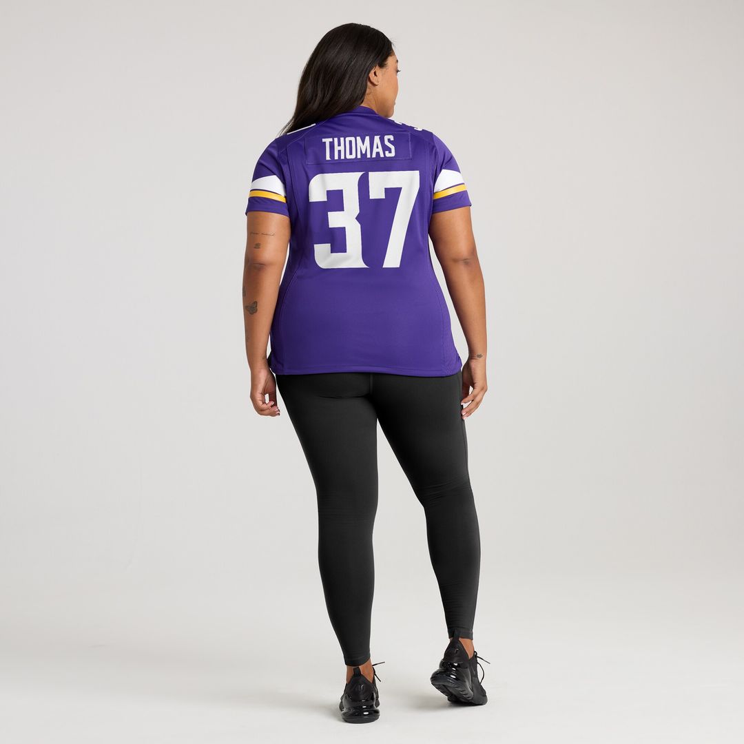 Tavierre Thomas Minnesota Vikings Nike Women's Team Game Jersey - Purple Official NFL Team Apparel Football Fan Gear