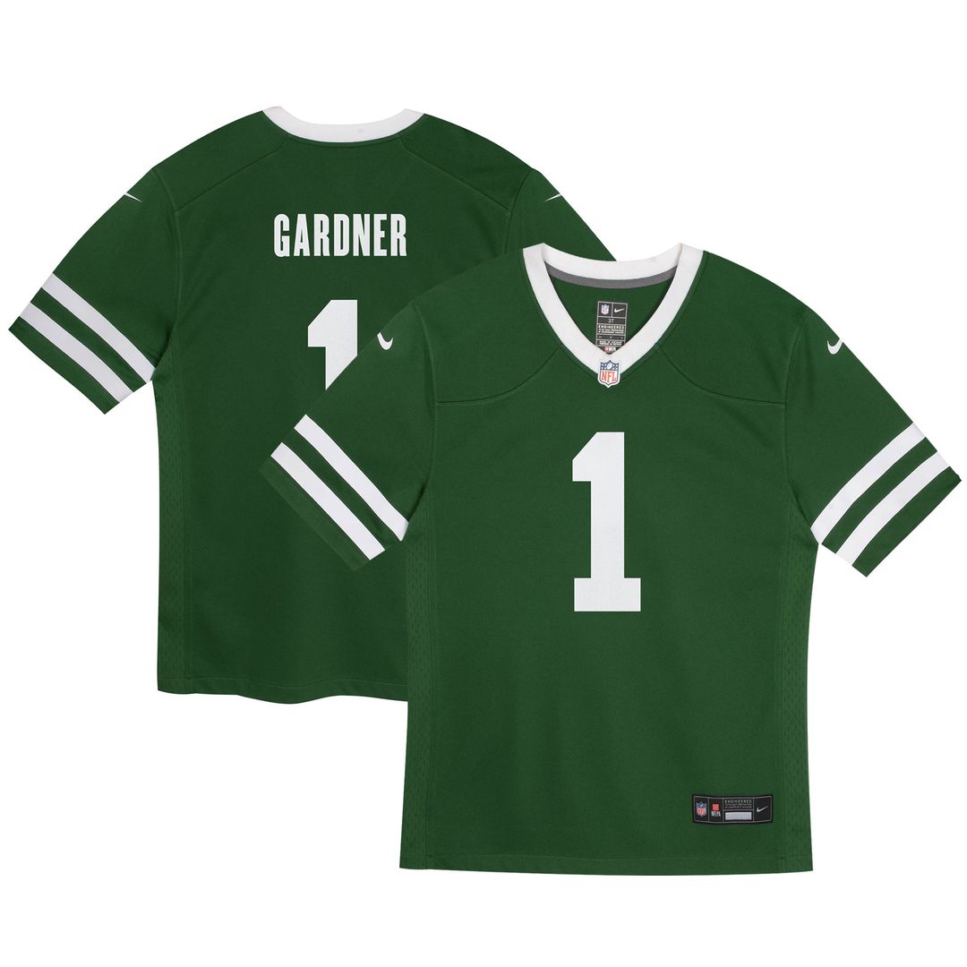 Ahmad Sauce Gardner New York Jets Nike Infant Team Player Game Jersey - Green Official NFL Team Apparel Football Fan Gear