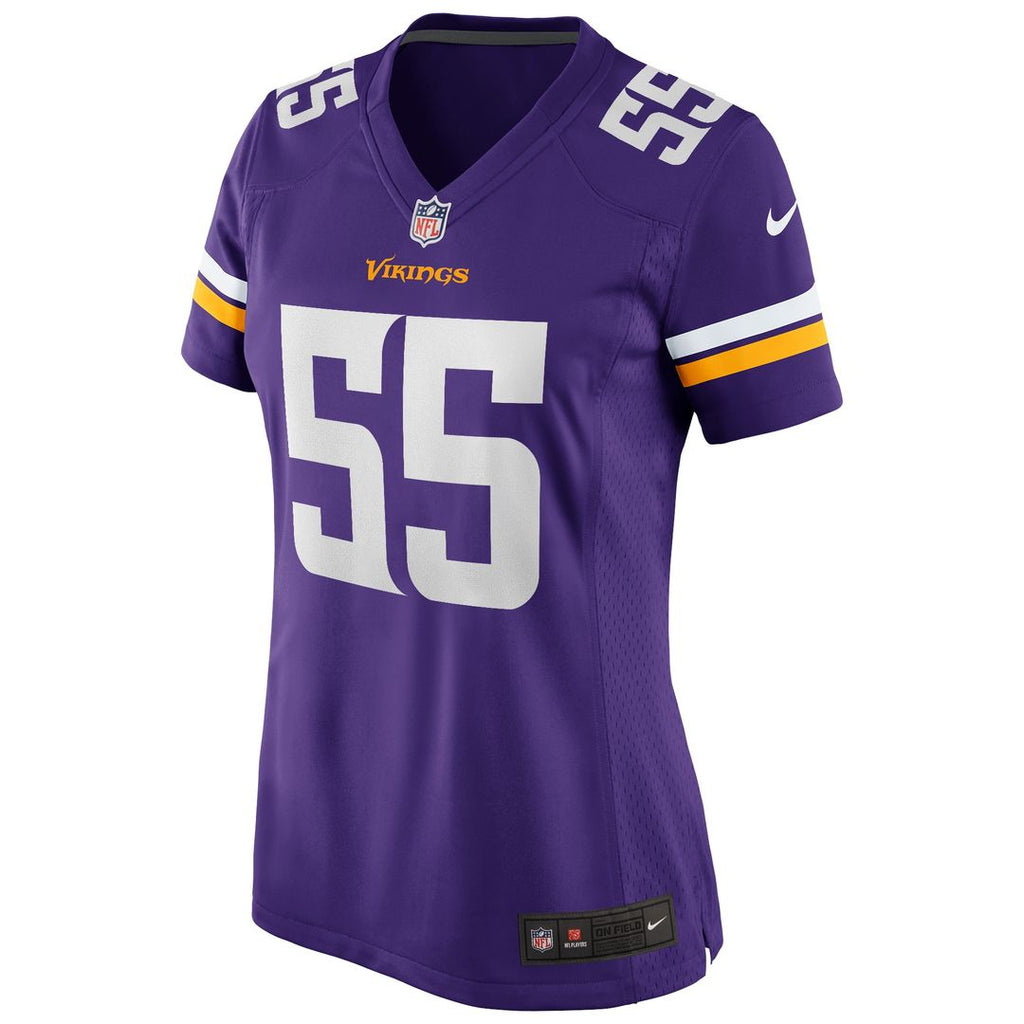 Jack Del Rio Minnesota Vikings Nike Women's Game Retired Player Jersey - Purple Official NFL Team Apparel Football Fan Gear