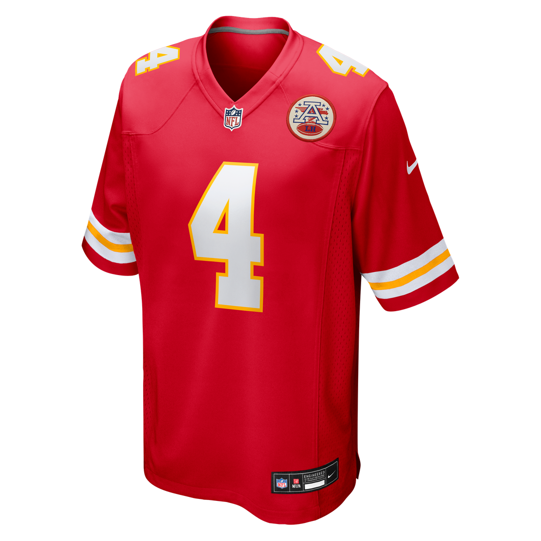 Rashee Rice Kansas City Chiefs Nike Game Jersey - Red Official NFL Team Apparel Football Fan Gear
