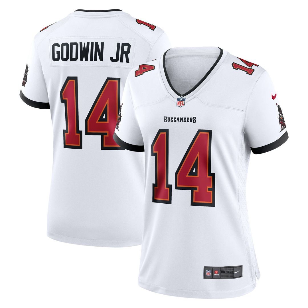 Chris Godwin Jr. Tampa Bay Buccaneers Nike Women's Game Player Jersey - White Official NFL Team Apparel Football Fan Gear