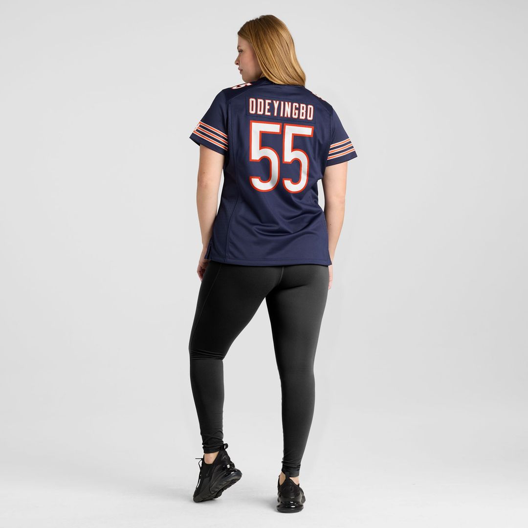 Dayo Odeyingbo Chicago Bears Nike Women's Team Game Jersey - Navy Official NFL Team Apparel Football Fan Gear