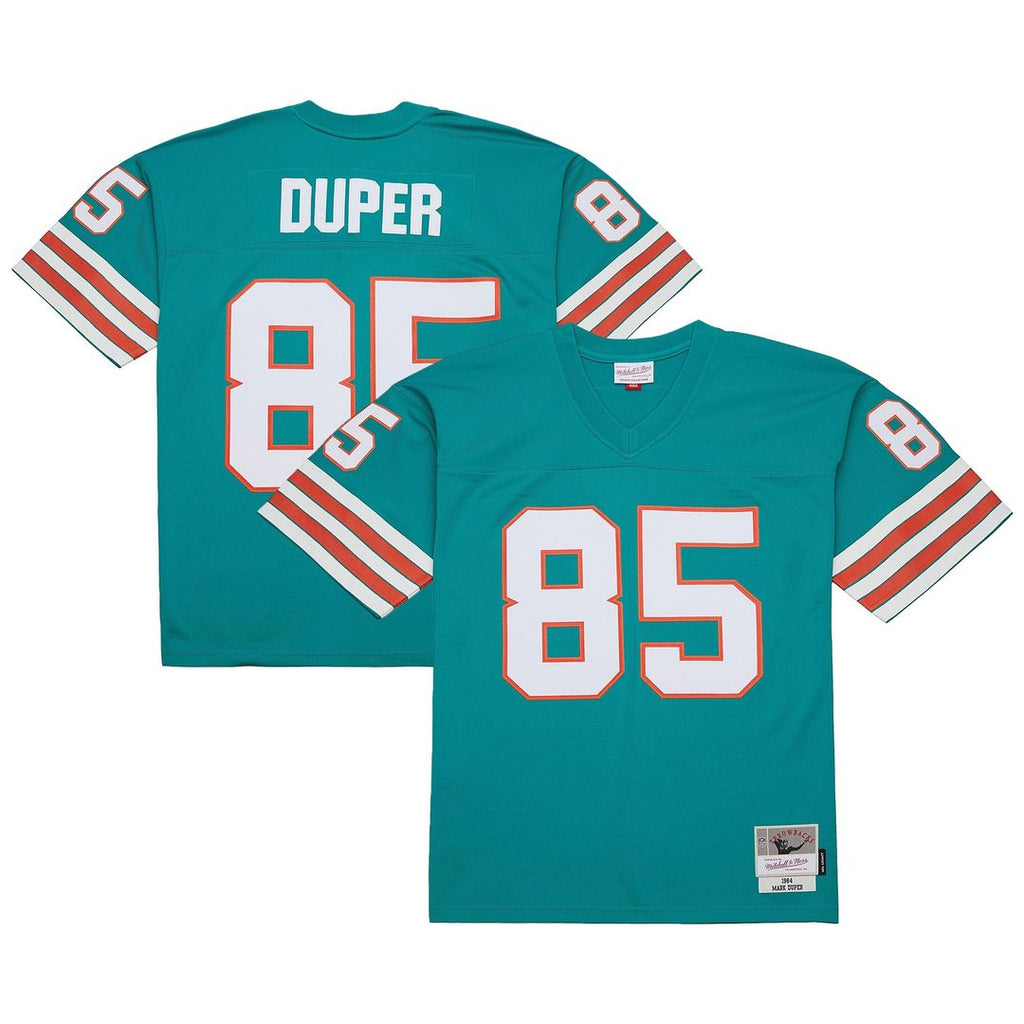 Mark Duper Miami Dolphins Mitchell & Ness Legacy Replica Jersey - Aqua Official NFL Team Apparel Football Fan Gear