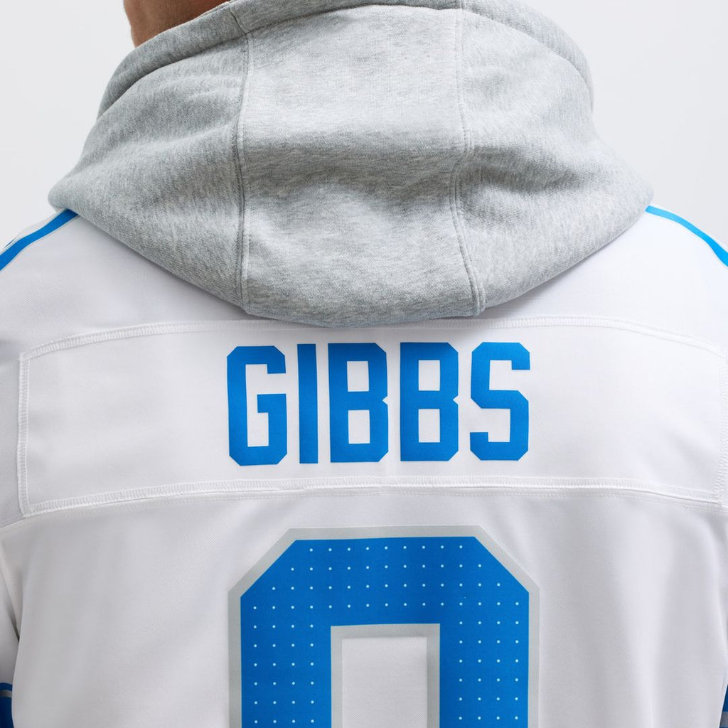 Jahmyr Gibbs Detroit Lions Nike 2nd Alternate Vapor F.U.S.E. Limited Jersey - Black Official NFL Team Apparel Football Fan Gear