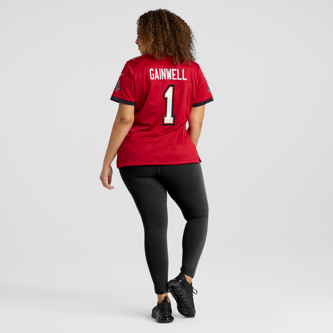 Kenneth Gainwell Tampa Bay Buccaneers Nike Women's Team Game Jersey - Red Official NFL Team Apparel Football Fan Gear