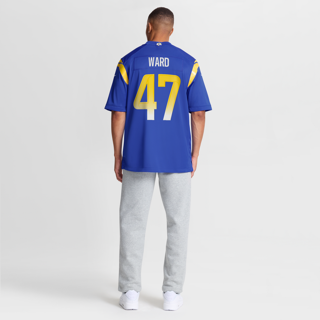 Alex Ward Los Angeles Rams Nike Home Game Jersey - Royal Official NFL Team Apparel Football Fan Gear