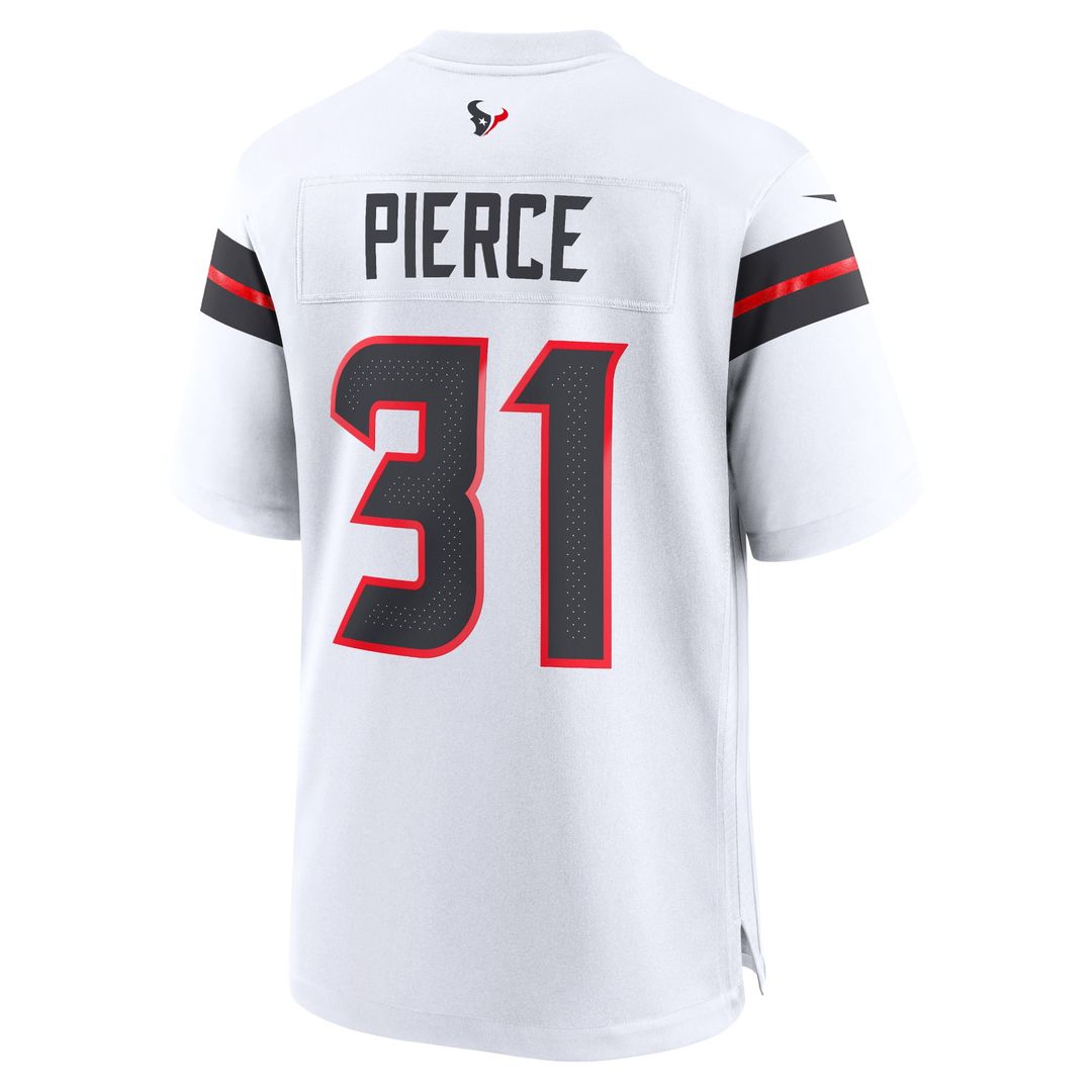 Dameon Pierce Houston Texans Nike Game Jersey - White Official NFL Team Apparel Football Fan Gear