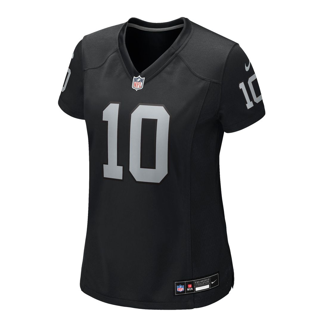 Dont'e Thornton Jr. Las Vegas Raiders Nike Women's Team Game Jersey - Black Official NFL Team Apparel Football Fan Gear