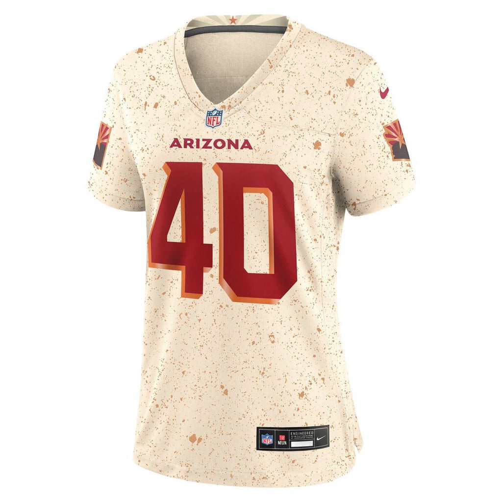 Pat Tillman Arizona Cardinals Nike Women's 2025 Rivalries Collection Retired Player Game Jersey - Natural Official NFL Team Apparel Football Fan Gear